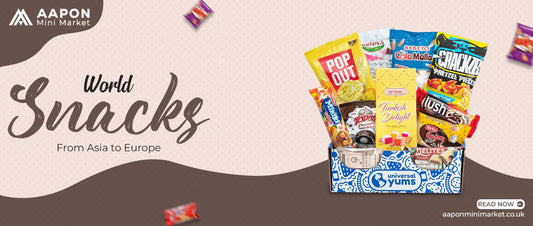 Asian European americal snacks